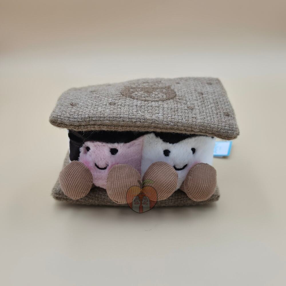 Jellycat Amuseables Smores - AUTHENTIC - NEW WITH TAGS